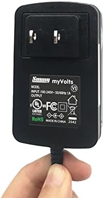 MyVolts 9V-os Tápegység Adapter Kompatibilis/Csere Philips PET729/37 DVD Lejátszó - US Plug