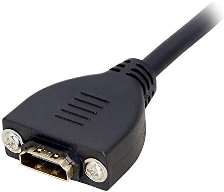 20cm Magas Sebesség HDMI2.0 Férfi-Nő HD Hosszabbító Kábel Csavarral rögzíteni A Testület Támogatja a 4K/60HZ Felbontás Hosszabbító