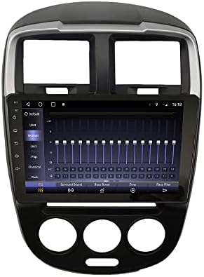 Android 10 Autoradio Autós Navigációs Sztereó Multimédia Lejátszó, GPS, Rádió, 2.5 D érintőképernyő forPROTON EXORA 2009-2021 A Ezüst