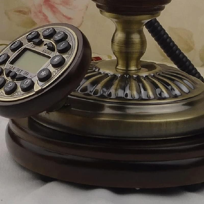 LHLLHL Vintage Vezetékes Telefon Tárcsázza Ókori Antik Telefon Vezetékes Telefon Office Home Hotel