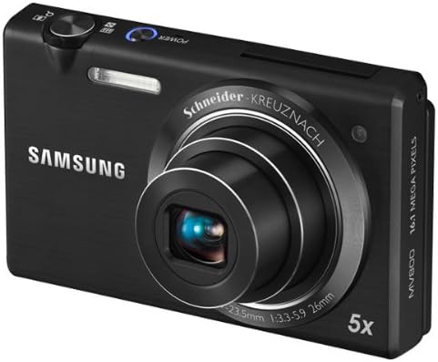 Samsung Multiview MV800 16.1 MP Digitális Fényképezőgép, 5x Optikai Zoom (Fekete) (Megszűnt Gyártó által)