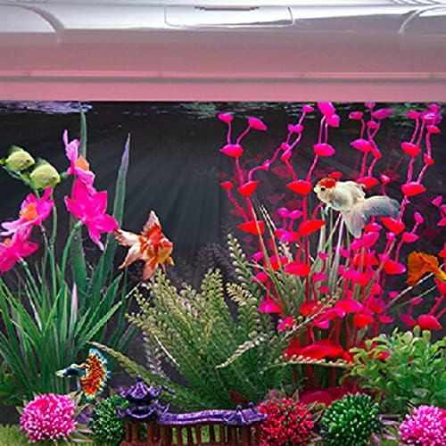 A MIRONEY 4db műfüves Labda Műanyag Zöld Víz, Növények, Virág Szett, Akvárium Dekoráció, Műanyag Növények az akváriumban