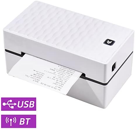 BISOFICE Asztali Thermal címkenyomtató a 4x6-os Szállítási Csomag Címke Nyomtatás Egy feliratozógép Vezeték nélküli BT&USB-Kapcsolat 180mm/s