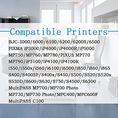 ColorPrint 18-Pack Kompatibilis BCI6 Tintapatron Csere Canon BCI-6 BCI 6 PIXMA MP600 MP780 MP960 iP3000 iP3300 iP4000 iP5000 iP5200 iP6000D