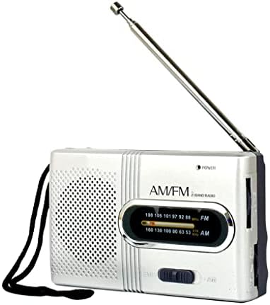 LMMDDP Hordozható Mini Rádiós Dual Band Zene Lejátszó, Hangszóró Teleszkópos Antenna Kültéri Rádió Sztereó