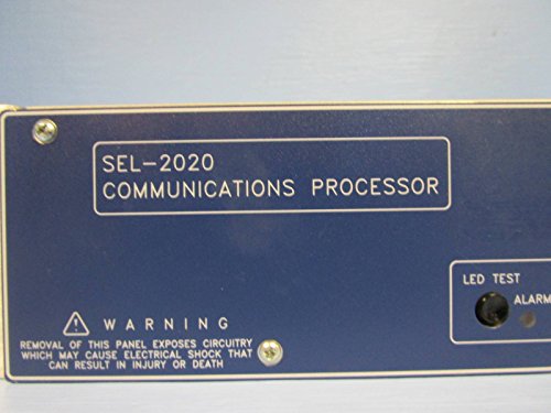 Schweitzer Mérnöki SEL-2020 Kommunikációs Processzor Relé SEL2020 Hálózat