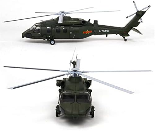 MOUDOAUER Alufelni Z-20 Fegyveres Egyenesen 20 Helikopter Modell Repülőgép Modell 1:72-Es Modell, Szimuláció Tudományos Kiállítás