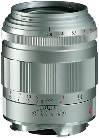 Voigtlander Apo-Skopar 90mm f/2.8 VM Lencse Leica M-es, Ezüst