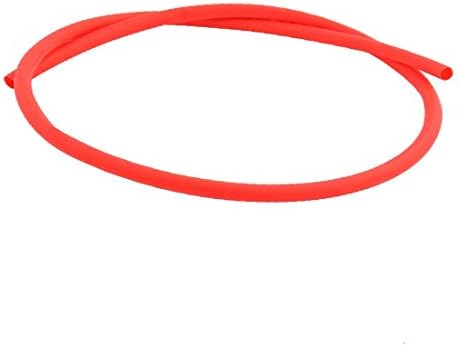 Új Lon0167 7.9 mm-es Dia Szerepelt, 3:1 Arányban Hő megbízható hatékonyság zsugorcső Wire Wrap Kábel Ujja Cső 1m Hosszúságú Piros(id:f85
