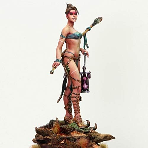 Gl-home1/24 Ősi Fantasy Női Harcos Gyanta Karakter Modell kit festetlen, valamint összeszerelt-78254