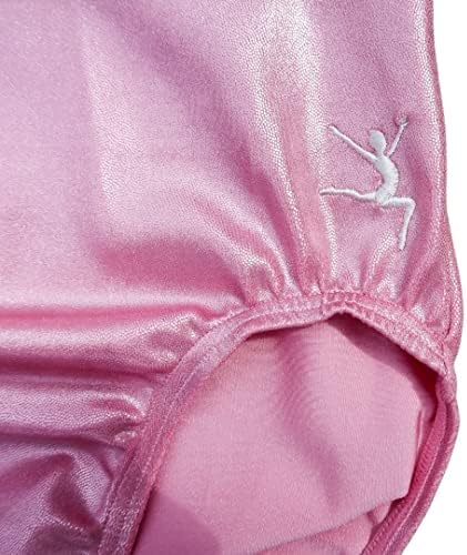 GymnasticsHQ Torna Lányoknak Tornadressz - Pink Shimmer Leopárd Strassz