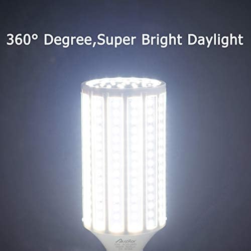 Auzilar 55W LED Kukorica Izzó (E39 Nagy Mogul Alap) 5500Lm 6000K hideg Fehér Napfény, a fémhalogén HID HPS Csere Garázs,