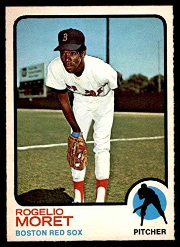 1973 O-Pee-Chee 291 Rogelio Moret Boston Red Sox (Baseball Kártya) NM Red Sox