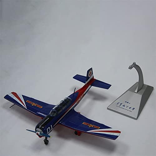 Előre Beépített Kész Modell Skála 1/48 Generációs Klasszikus Műrepülő Repülőgép Elsődleges Cj-6. Edző Gyakorlat Rig Modell Replika Repülő