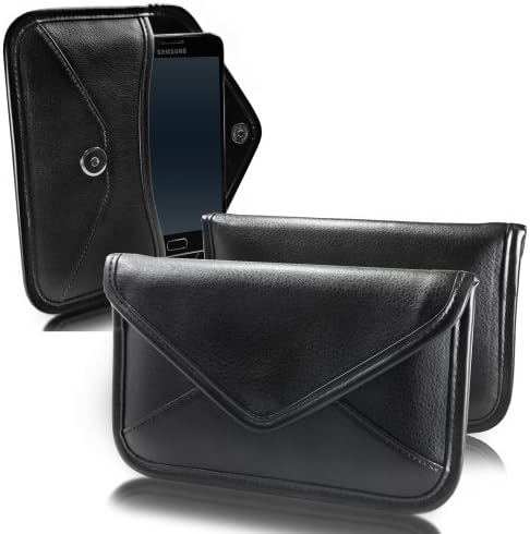 BoxWave Esetben az ASUS Zenfone Max Pro (M2) (a bíróság által BoxWave) - Elite Leather Messenger, Táska, műbőr tok Boríték Design