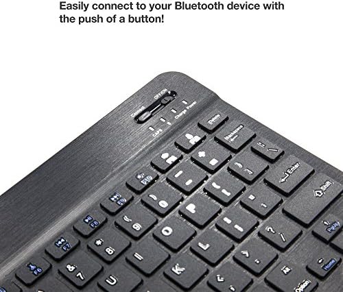 BoxWave Billentyűzet Kompatibilis Szuper 7 Pro 5G (Billentyűzet BoxWave) - SlimKeys Bluetooth Billentyűzet, Hordozható Billentyűzet