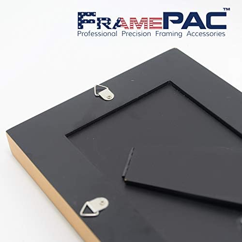 FramePac Kis Háromszög Kép Fogasok Csavarokkal [100 Db] - (AKA Képe Hardver, Kép Keret, Fogas, Kép Akasztó Horgok, Kép Horgok Lógó)