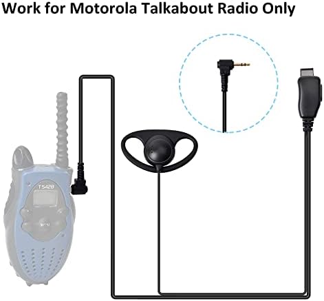 HYSHIKRA a Fülhallgatót Motorola Mondják, T600 T472 T801 T801 T460,D Alakú, Fülhallgató Hajtóka AV-Beépített Mikrofon MH230R