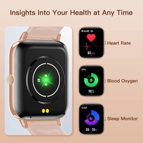 Okos Óra Számlap/Hívásokat Fogadni, Fitness Tracker 1.7 Smartwatch a Nők, a Férfiak, a Szöveg/Hívás/pulzus/Sleep Monitor/AI Hang/Játék