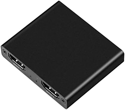 Videó Elosztó Adapter Audio Átalakítás Plug and Play Gyakorlati Erős Jel 1, a 2, HDMI-Kompatibilis Videó Váltó, Fekete
