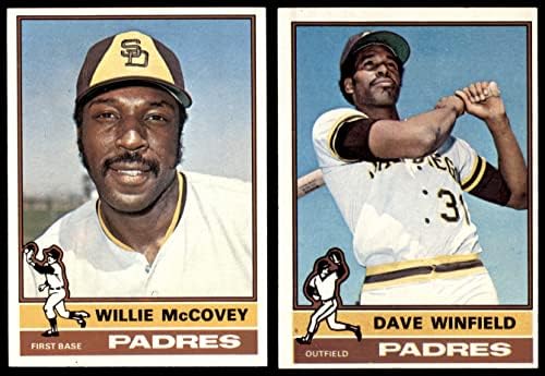 1976 Topps San Diego Padres Csapat készen áll a San Diego Padres (Set) NM Padres