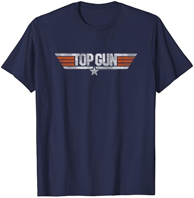 Top Gun Szomorú Logo Póló
