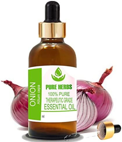 Tiszta Gyógynövények, Hagyma (Allium cepa) Pure & Natural Therapeautic Minőségű illóolaj Cseppentő 100ml