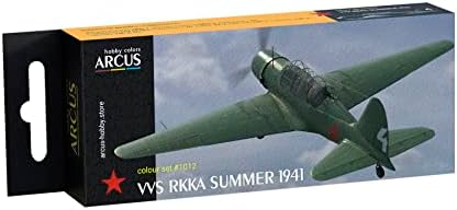Arcus 1012 Zománc festékek meghatározott VVS RKKA Nyári 1941 6 színek beállítása
