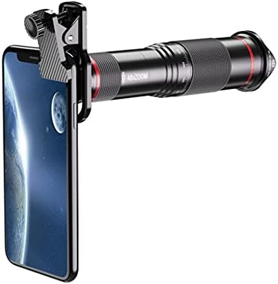LYSLDH 48X Optikai Távcső Teleobjektív Klip a Mobil mobiltelefon Fényképezőgép Képkeret, Állvány