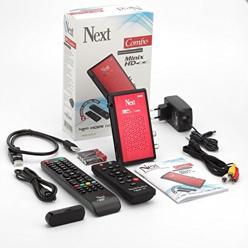 Következő Minix HD Combo Ült Kap 8K Csatornák Dual Core FullHD 1080p USB Média Műholdas TV-Vevőkészülék