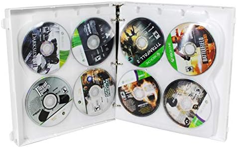 UniKeep Nagy Kapacitású Xbox Témájú Lemez Tároló Esetben - Tartja 80 Xbox Videó Játékok