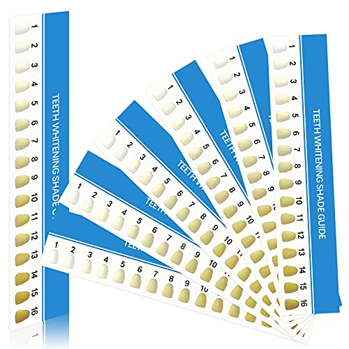 50 Darab Fogak Árnyékban Útmutató Fogfehérítés Árnyékban Diagram Fogfehérítés Útmutató Porcelán Fogászati Fogak Színe Kártyák Fogászati