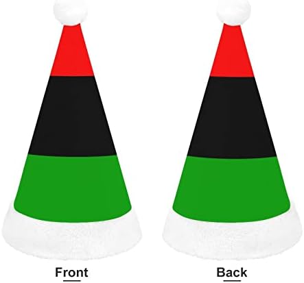 Pán-Afrikai Zászló Karácsonyi Kalap Személyre Szabott Télapó Sapka Vicces Karácsonyi Díszek