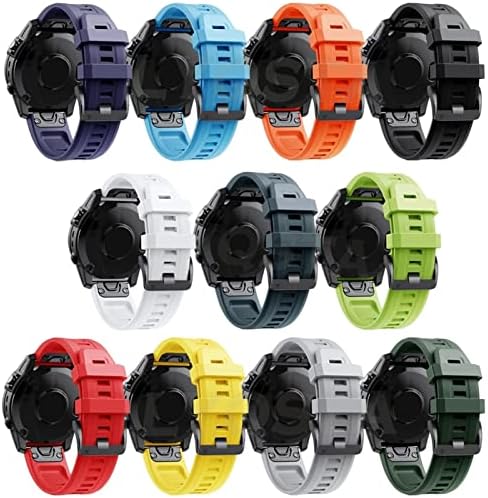 OTGKF Szilikon gyorskioldó Watchband Szíj, A Garmin Ösztön 2 Fenix 7 7 X 6 6X 5X Pro Smartwatch 26 22 20 MM Easyfit karkötő