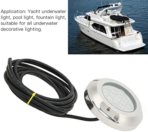 GOWENIC LED-es Víz alatti Világítás, IP68 Vízálló Tengeri Hajó LED, 9 LED-Tengeri Víz alatti Led a Csónak, Jacht, Tengerjáró Hajók, Vitorlás,