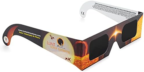 100-Pack Premium ISO, illetve CE Minősített Lunt Napfogyatkozás Szemüveg