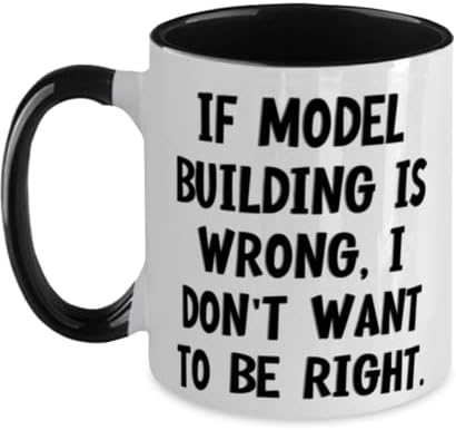 Ha a Modell az Épület Rossz, nem is Akarok az Lenni. Modell Épület Két Hang 11oz Bögre, Különleges Modell Épület Ajándékok,