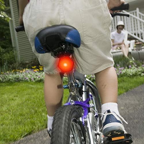 Abaodam 1DB Hegyi Kerékpár hátsó Lámpa USB Töltés Vízálló Féklámpa Figyelmeztető Lámpa