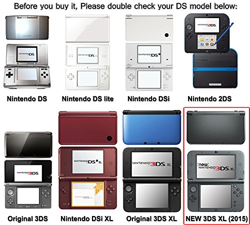 Rúna Gyári Népszerű Forró Bőr Matrica Borító Matrica 1 ÚJ Nintendo 3DS XL