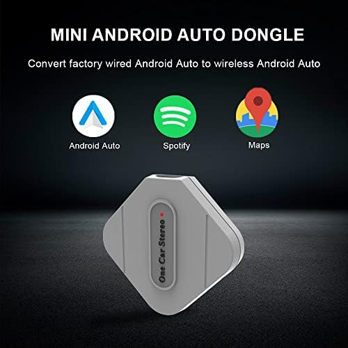 OneCarStereo Android Automatikus Vezeték nélküli Adapter A2A Dongle Mini az Autók Gyári Vezetékes AA, Elérni, Vezetékes,
