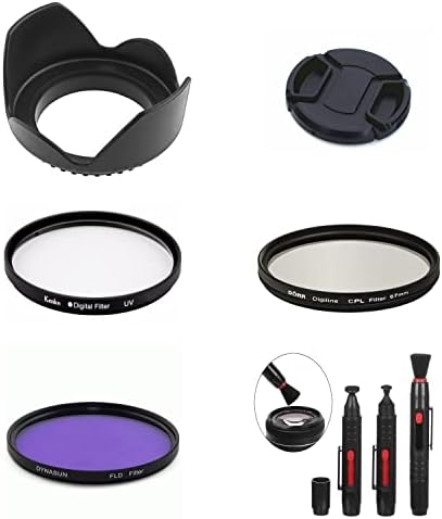 SR12 77mm Kamera Csomag napellenző Sapka UV CPL FLD Szűrő Ecset Kompatibilis Rokinon 16mm T2.2 Cine Lencse & Rokinon 20mm f/1.8 ED, MINT