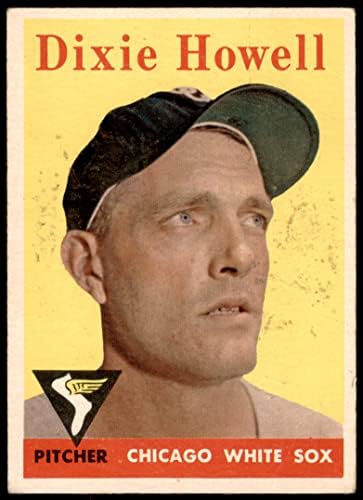 1958 Topps 421 Dixie Howell Chicago White Sox (Baseball Kártya) JÓ White Sox