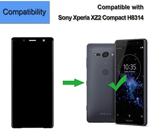Új Csere LCD Képernyő Kompatibilis Sony Xperia XZ2 Kompakt/Mini H8324 H8314 LCD Érintőképernyős Kijelző Összeszerelési Eszközök