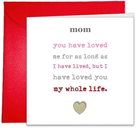 Miatoi Különleges anyák Napja Kártya, Szülinapi Kártyát, Anya, Lánya, Fia, Szentimentális Kártya Anya, Köszönöm Anya, Szeretlek,