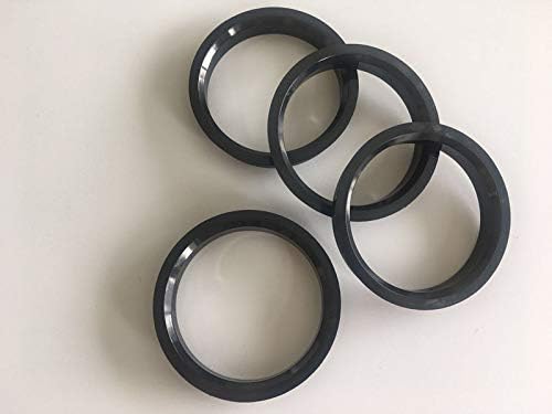NB-AERO (4) Polycarbon Hub Központú Gyűrűk 70.8 mm (Kerék), hogy 56.1 mm (Hub) | Hubcentric Középső Gyűrű 56.1 mm 70.8 MM
