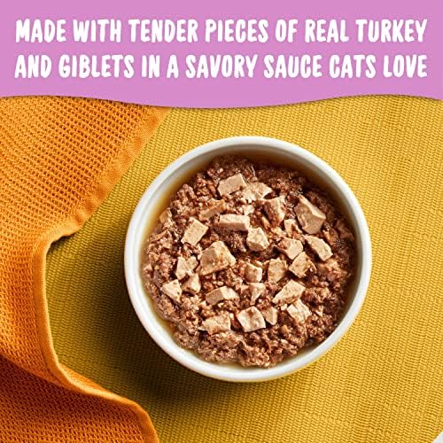 Miau Mix Pályázati Kedvencek Nedves macskaeledel, Törökország & Aprólék, 2.75 Uncia Csésze (Csomag 12)