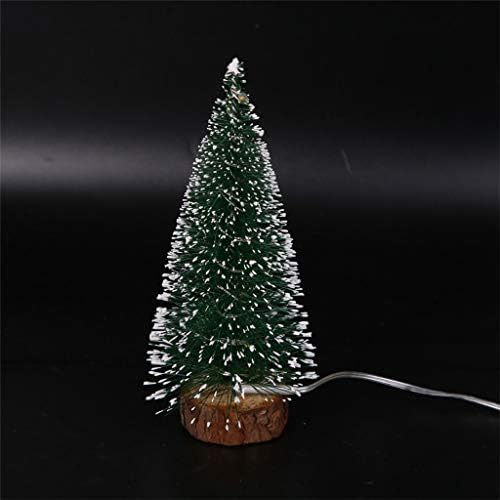 EE5b3F Karácsonyi Dekoráció, Asztali Dekoráció Led Lámpák Mini karácsonyfa