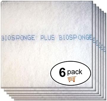 16 x 30 BioSponge plusz levegő szűrő utántöltő (6 darab) Egy év kínálat
