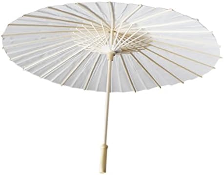 Homoyoyo Napernyő Esernyő, Fehér Papír Napernyő Esernyő Kis Kínai Japán Esernyő DIY Festészet, Tánc, Fotó Kellékek Esküvői Menyasszonyi