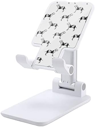 Amerikai Bulldog mobiltelefon Állvány Összecsukható Állítható Mobiltelefon Jogosultja Asztali Dokkoló Kompatibilis az iPhone Kapcsoló Tabletta